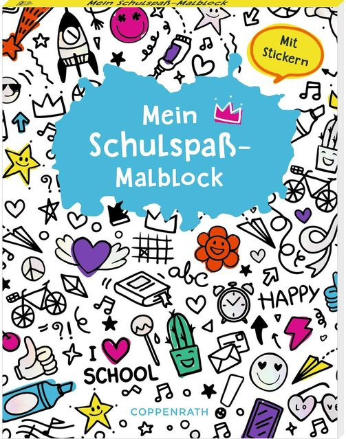 Malblock - Mein Schulspaß-Malblock, Coppenrath - Bild 1
