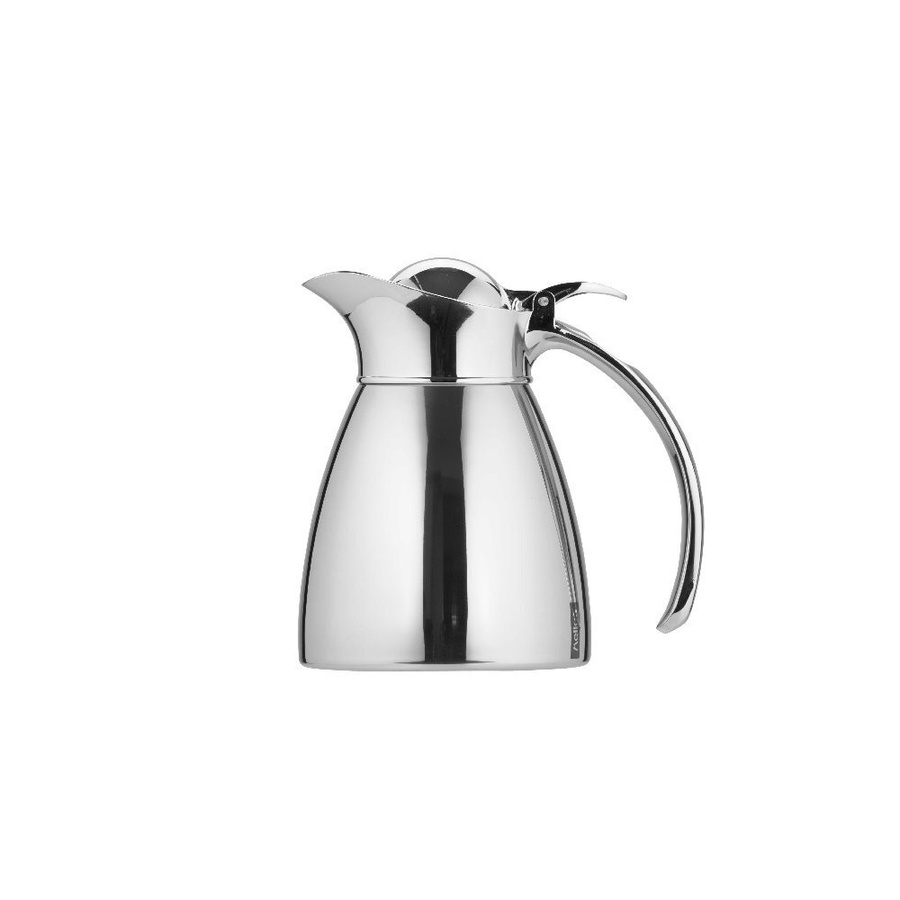 Helios Brilliant Edelstahl-Isolierkanne mit Klappdeckel, Silber, 0,3 l - Bild 1