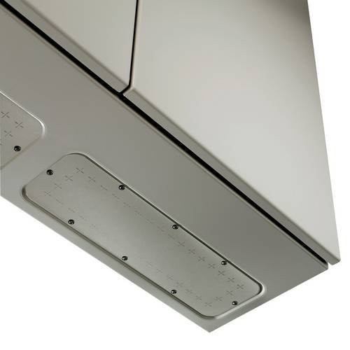 Schneider Electric NSYTLF Kabeldurchführung aus Stahl in Lichtgrau (RAL 7035) für eine maximale Plattenstärke von 1,5 mm - Bild 1
