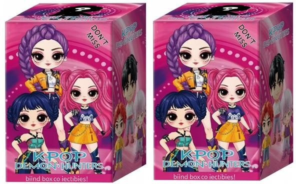 Yiran toy 1 Anime Kpop Teufelsjäger Blind Box, Kleine Statue, Fantasy, Multicolor - Bild 1
