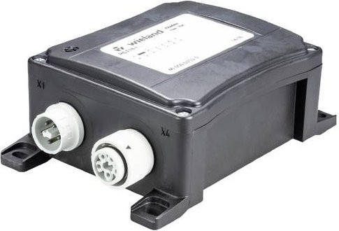 Wieland Electric Verteiler Distribution Board in Grau und Schwarz 46.050.0153.0 - Bild 1