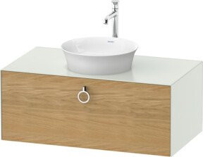 Duravit Waschtischunterschrank White Tulip in Weiß, Wandmontage, B: 100 cm, T: 55 cm, H: 40,8 cm - Bild 1