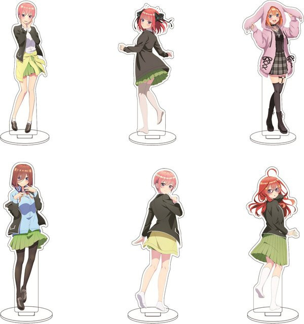 Bandai The Quintessential Quintuplets Acryl-Figur, Standfigur, 16cm - Bild 1