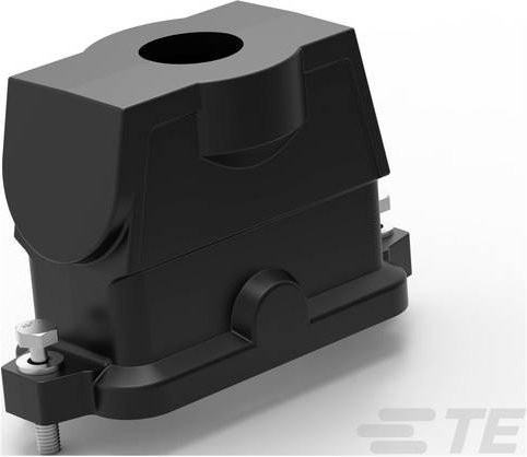 TE Connectivity Steckverbinder Box T1922160121-009 aus Aluminiumlegierung in Schwarz - Bild 1