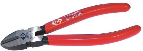 C.K Seitenschneider T3623B aus gehärtetem Stahl in Rot, Länge: 140 mm - Bild 1