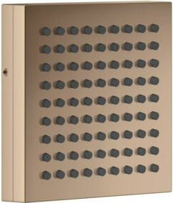 Hansgrohe Axor ShowerComposition Duschkopf mit 1 Jet in Poliert Rotgold, B/B/H: 110 x 110 mm - Bild 1