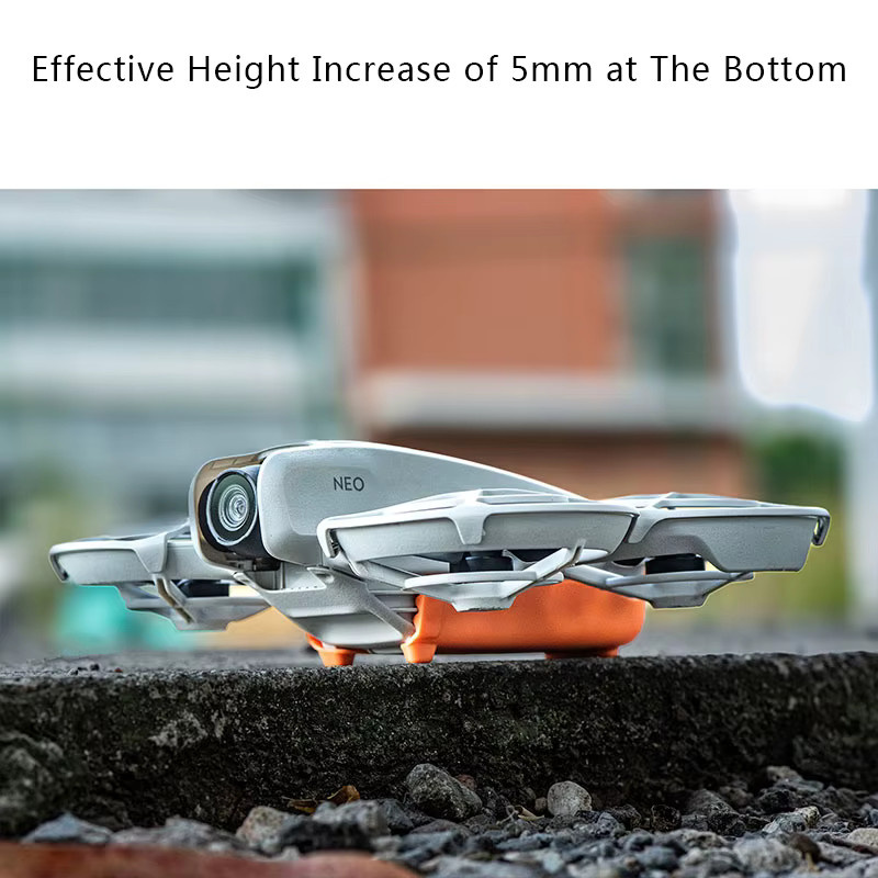 DJI Neo Schutzhülle in Orange: Leichte Anti-Drop Batterieabdeckung zur Wärmeableitung für deine Drohne - Bild 2