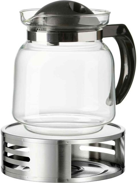 Ritzenhoff Teekanne Ravenna mit Infuser und Untersetzer, transparent, 1,15 l - Bild 1