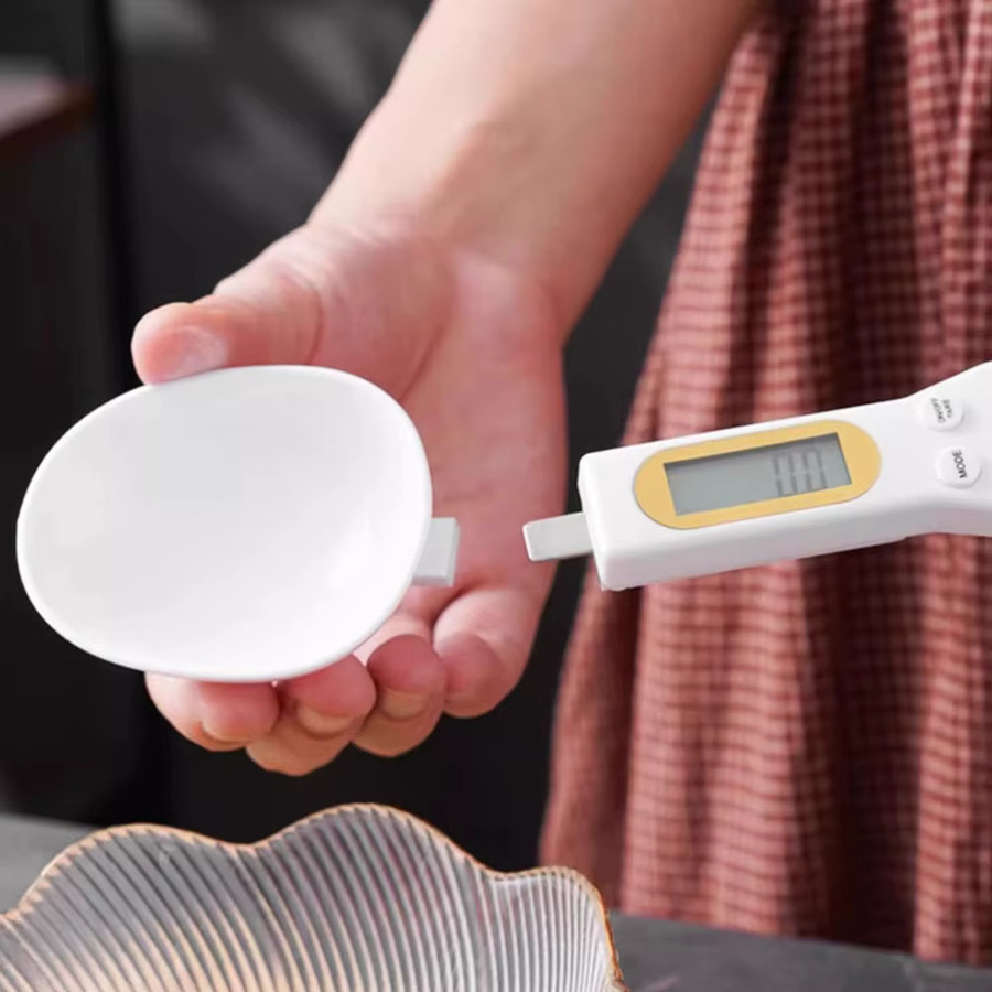 Digitale Löffelwaage mit LCD-Display für Lebensmittel und Mehl, Messbereich bis 500 g in 0,1 g Schritten - Bild 3
