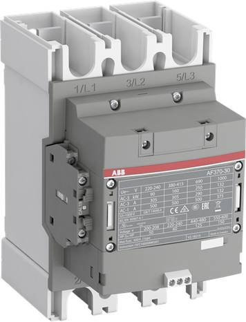 ABB AF370-30-11-33 Schütz in Grau mit 4 Schließern und 1 Öffner für 200kW - Bild 1