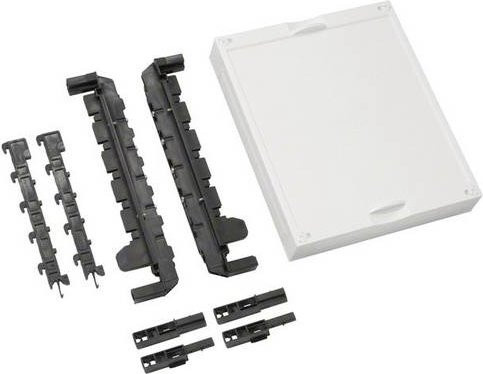 Hager UE21A0 Baustein für SaS-System, 5-polig waagerecht, Weiß, B: 30 cm, H: 25 cm - Bild 1