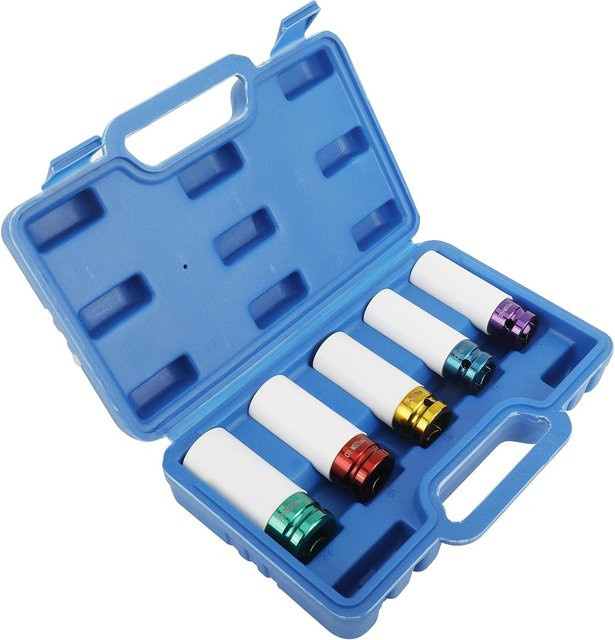 NIUXIANG Antriebsrad Schutz Schlagbuchsen Set aus Kunststoff in den Größen 15mm, 17mm, 19mm, 21mm und 22mm - Bild 1