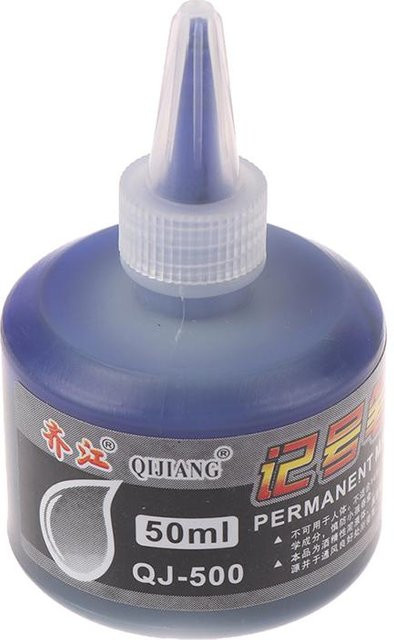 His Manners Graffiti-Öl-Markierungsstift-Nachfülltinte Blau, 50 ml - Bild 1