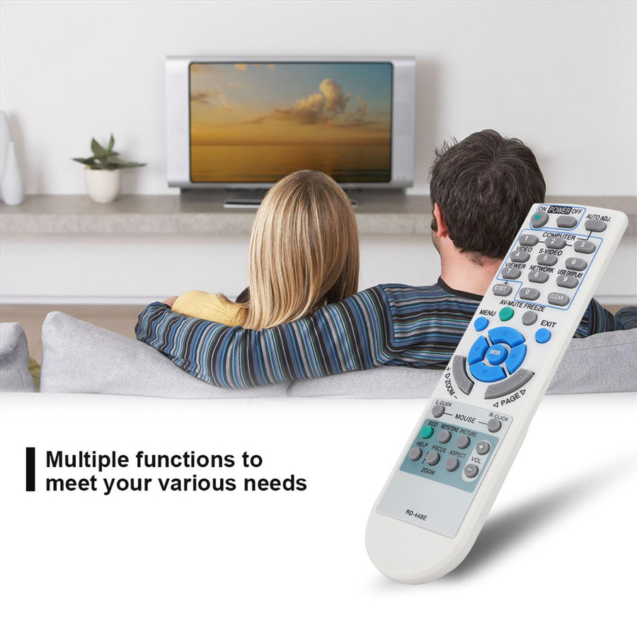 Multifunktionale Universal Fernbedienung für NEC RD-448E in Weiß - Bild 2