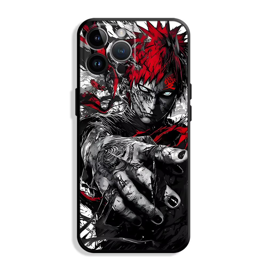 Handyhülle mit Anime Gaara Design für iPhone Modelle in Multicolor - Bild 4