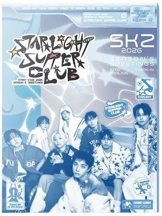 Stray Kids 2026 Season’s Greetings Starlight Supper Club in Blau - Bild 1
