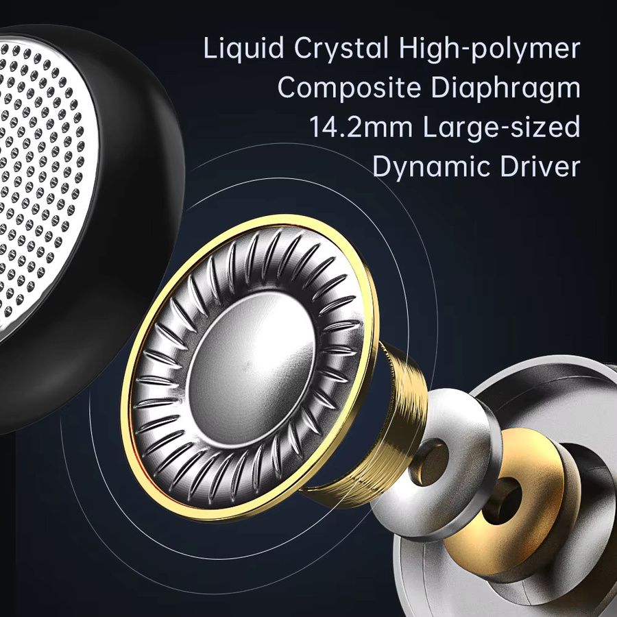 ND DTS Dynamische In-Ear-Monitor Kopfhörer mit HIFI Bass und Noise Cancelling in Silber - Bild 2
