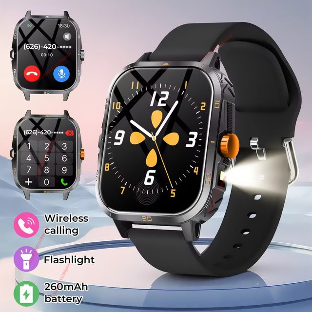 Ola Esporte Smartwatch, Schwarz, Silikon, Unisex - Bild 1