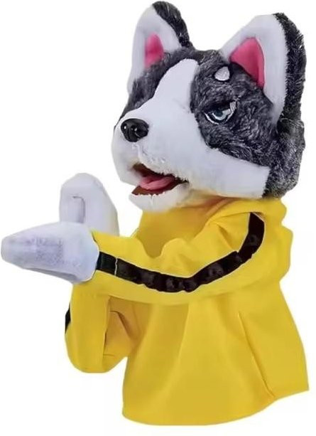 Husky Handschuh Puppe, Plüschtier, Boxer Handpuppe, Hund, interaktives Spielzeug - Bild 1