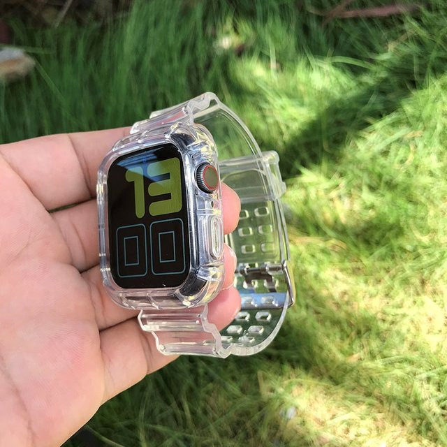 TINUORA Uhrenarmband Silikon, Weiß, Unisex - Bild 1