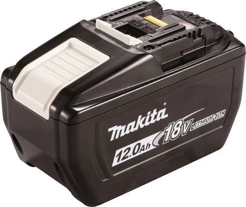Makita Ersatz-Akku 18 V 12 Ah Li-Ion in Schwarz - Bild 1
