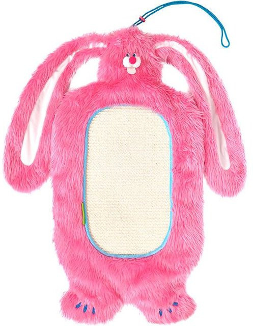 Rabbit Beauty Katzenmatte Teppich als weiche und warme Haustierunterlage, kratzfest, Farbe: pink, B/T: 80 x 45 cm - Bild 1