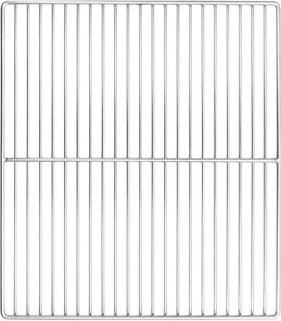 vidaXL Grillrost aus Edelstahl in Silber B: 45 cm, T: 40 cm - Bild 1