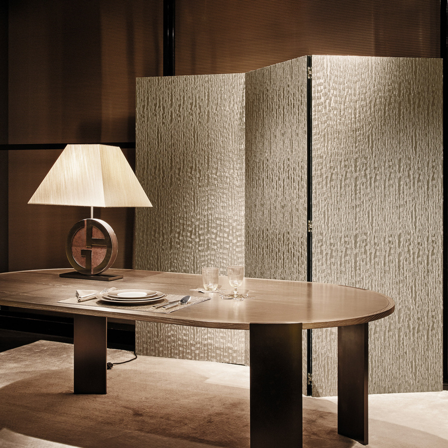 Armani Casa Teppich Salome 9415 in Beige und Braun mit floralem Design - Bild 1