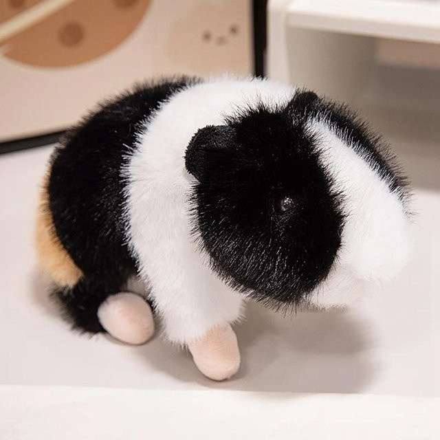 Kidsly Meerschweinchen Plüschtier, Dreifarbig, 20cm - Bild 1