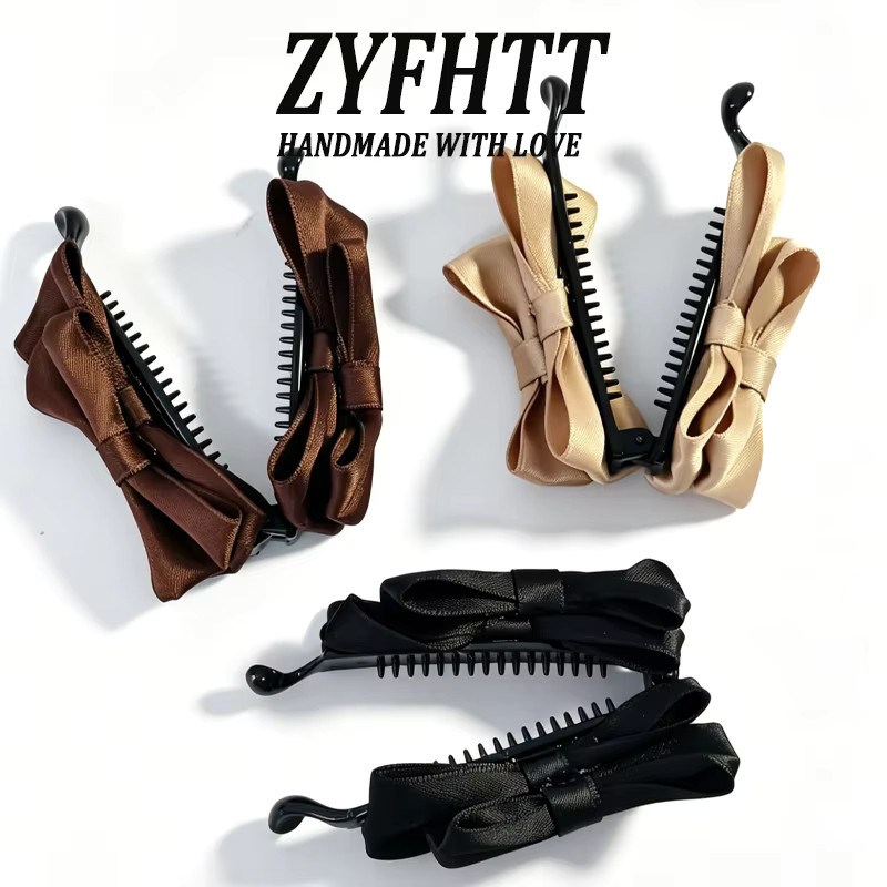 ZYFHTT Haarspange mit Schleife, Damen - Bild 4