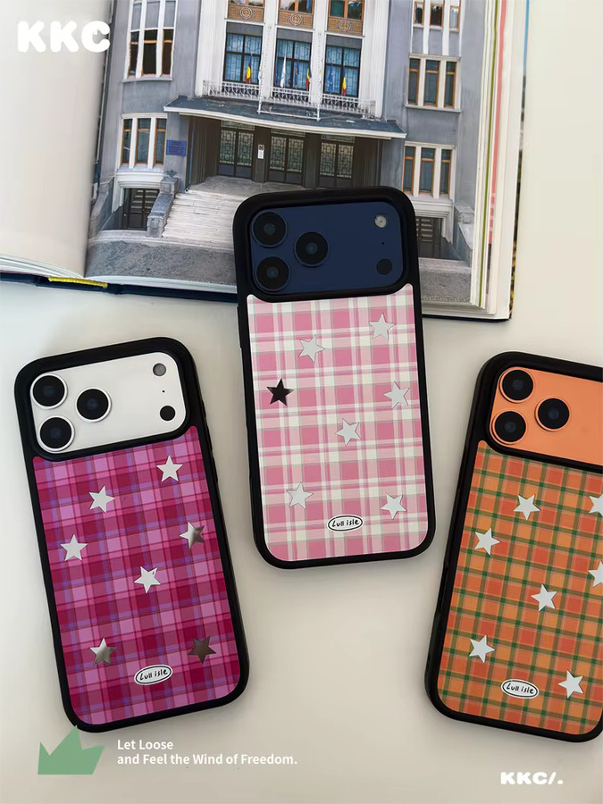 DecoPhone Anti-Sturz-Handyhülle mit Streifendesign in Matt Rotbraun für iPhone XR/11/12/13/14/15/16/17 ProMax - Bild 3