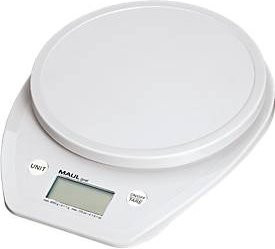 MAUL Briefwaage MAULgoal digital weiß mit Batteriebetrieb und Auto-Shutoff, Wägebereich bis 5000 g - Bild 1