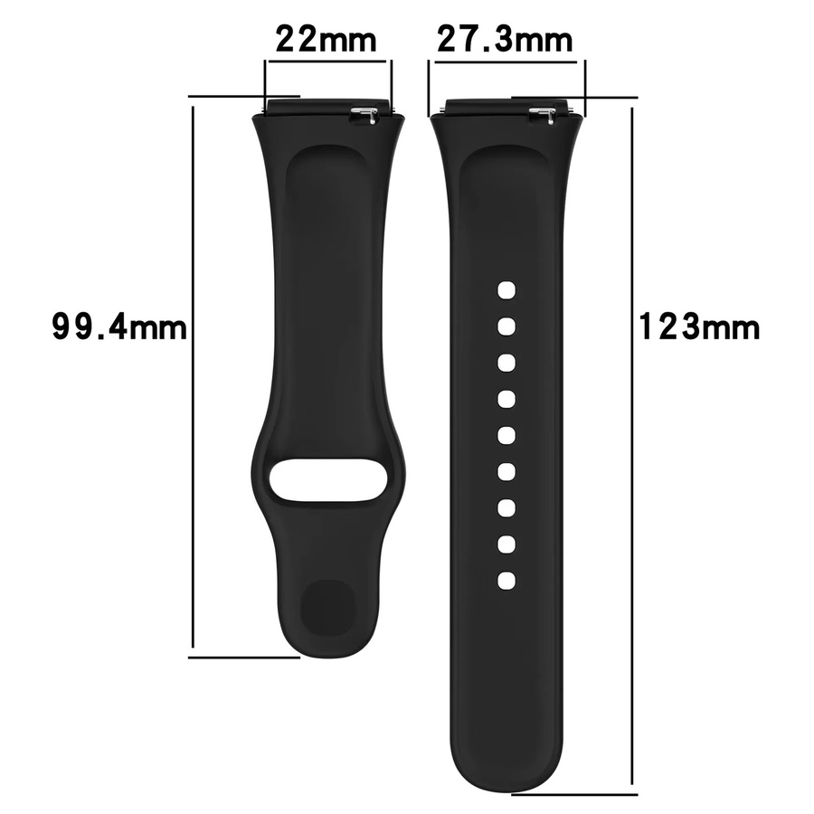 CAOWTAN Uhrenarmband Silikon, Redmi Uhr 3 Active Lite, Unisex - Bild 3