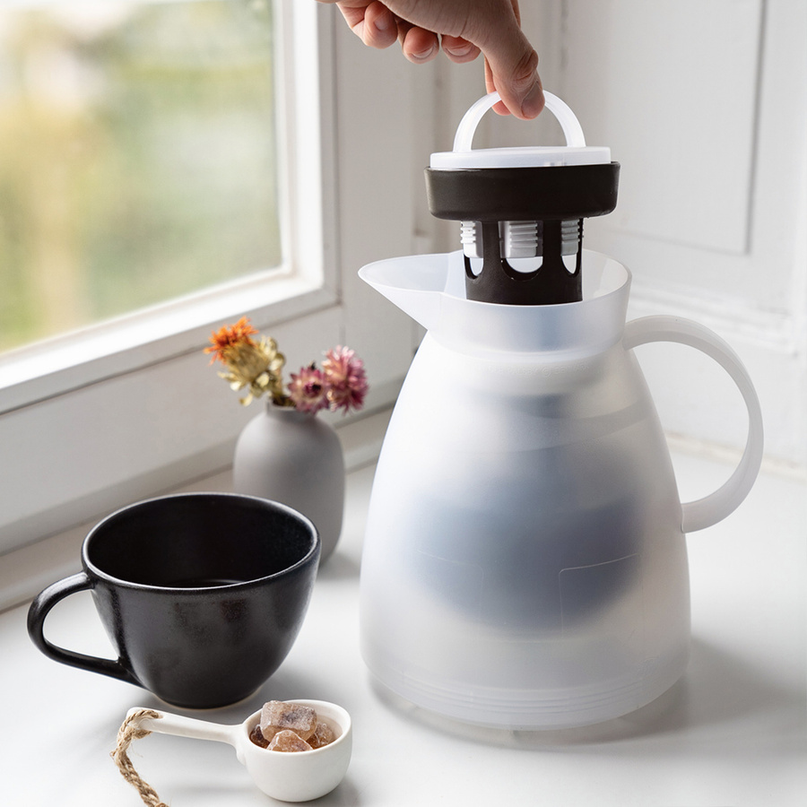 alfi Isolierkanne DAN Tea Teekanne mit Infuser in Weiß - Bild 2