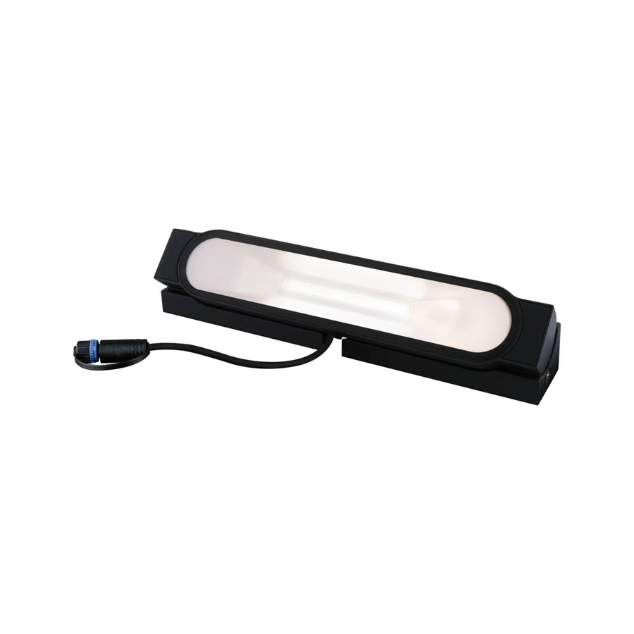 Paulmann Plug & Shine Ito LED-Wandfluter Anthrazit, Warmweiß, IP67, B/T/H: 4,9 x 25,2 cm - Bild 2