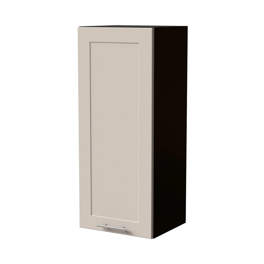 Feldmann-Wohnen Hängeschrank Oslo W4/40 in Schwarz und Kaschmir Matt, B/T/H: 40 x 32,5 x 96 cm - Bild 2