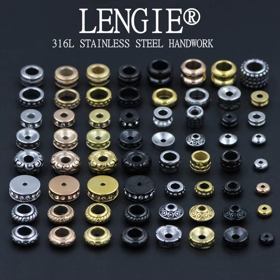 LENGIE Metall-Trenner, rund, Edelstahl, Unisex - Bild 1