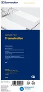 Soennecken Trennstreifen aus Papier in Weiß und Gelb mit Blauer Engel Zertifizierung - Bild 1