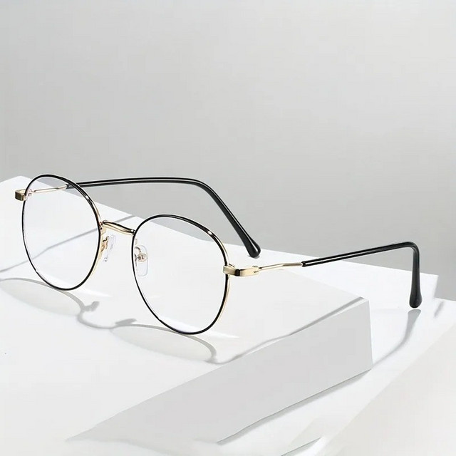 ERIKOLE Korrektionsbrille, Vollrand, Rund, Metall, Unisex - Bild 1