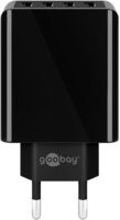 goobay 4-fach USB-Ladegerät mit 30W in Schwarz - Bild 1