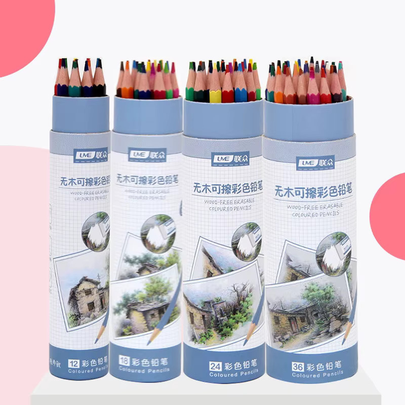 Professionelle 2B Buntstifte in Mehrfarben für Kunst, Graffiti und Schule - Bild 2