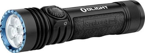 OLight Seeker 4 Pro LED Taschenlampe in Matte Black mit 4600lm - Bild 1
