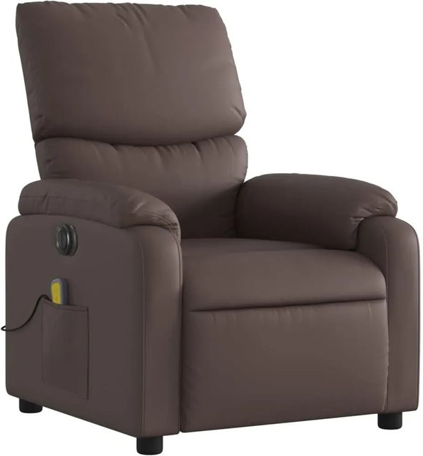 vidaXL Massagesessel Elektrisch Modell 8 in Braun aus Kunstleder - Bild 1