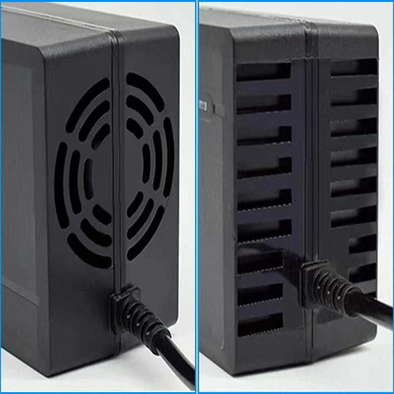 WAPUNO Intelligentes Schnellladegerät für 72V 20S Lithium-Ionen-Akkupacks, 5A, Schwarz - Bild 4