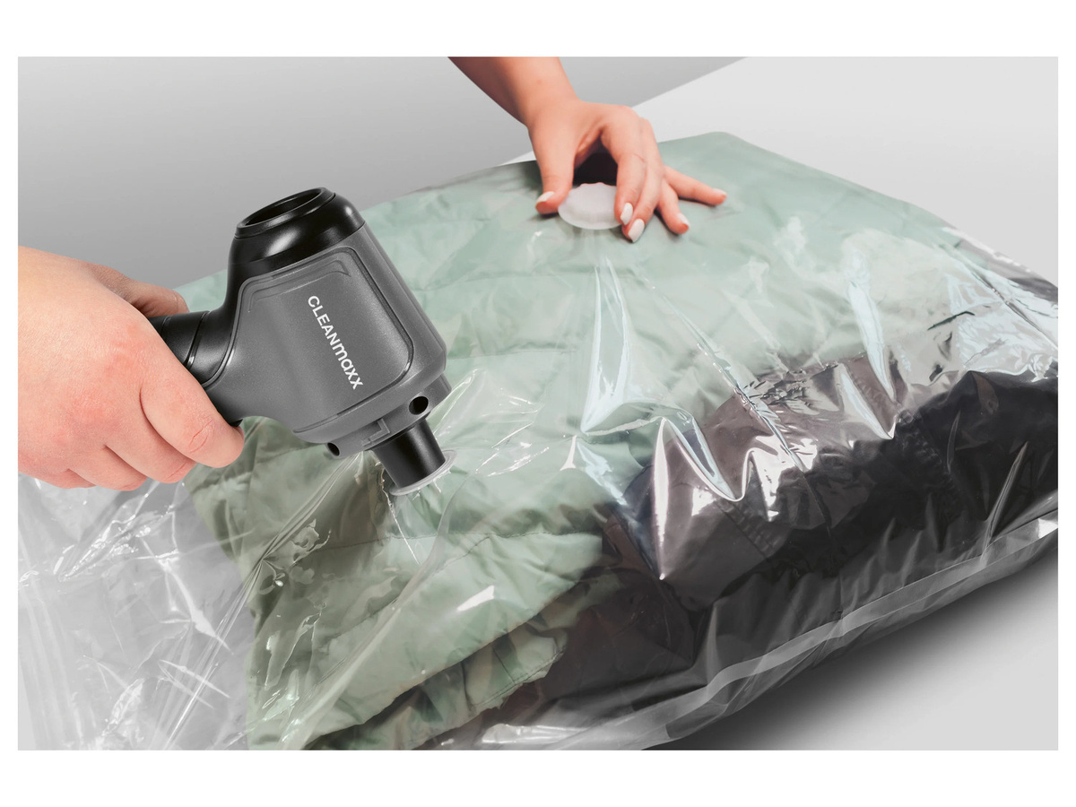 CLEANMAXX Akku-Zyklon-Handstaubsauger Set 7-teilig mit HEPA-Filter und Gebläsefunktion für Auto und Haushalt, 7,4V - Bild 3