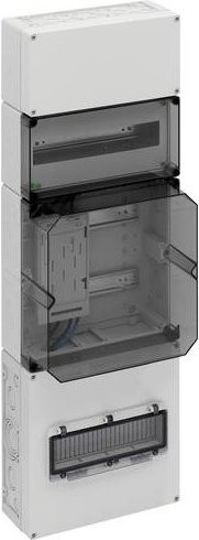 Spelsberg Zählerschrank ZVi 9030-S-eHZ in Weiß mit transparentem Aufbau - Bild 1