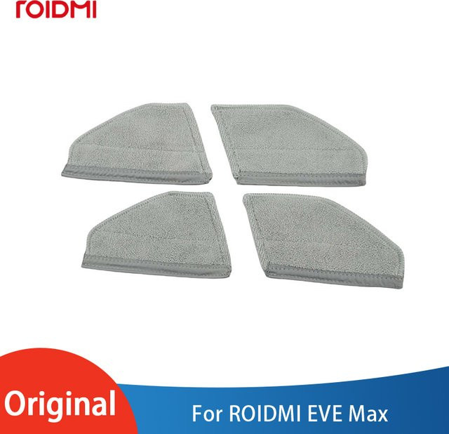 ROIDMI EVE Max Reinigungstuch Mopp Ersatzteil in Grau - Bild 1