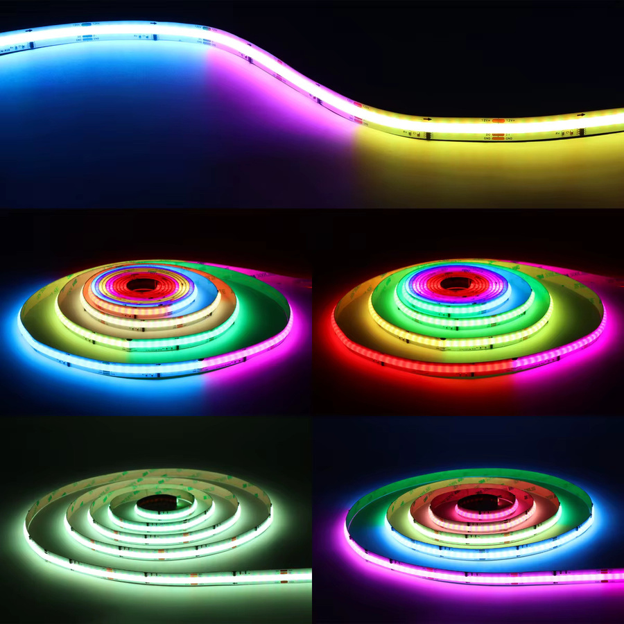 MALITAI WS2811 RGBIC COB LED-Streifen Neonlicht mit Tuya Smart Life und Alexa Sprachsteuerung, adressierbare Musik-Synchronisation zur Raumdekoration in RGB - Bild 6