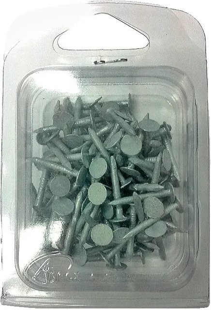 Sarei Pappnägel verzinkt Silber, Durchmesser: 2,8 mm, Länge: 25 mm, 100 Stück - Bild 1