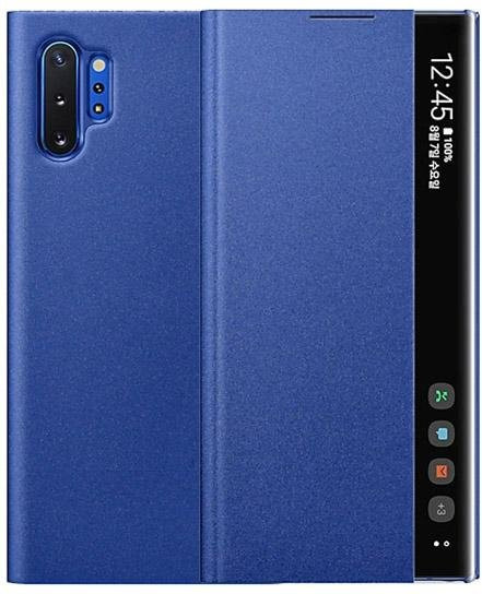 Smart View Flip Cover Schutzhülle für Samsung Galaxy Note 10+ in Blau - Bild 1